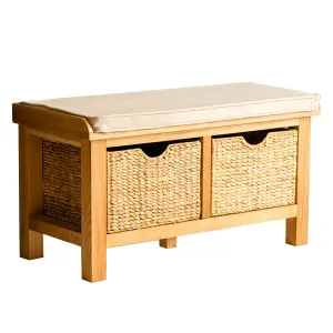 London Oak Hall Bench