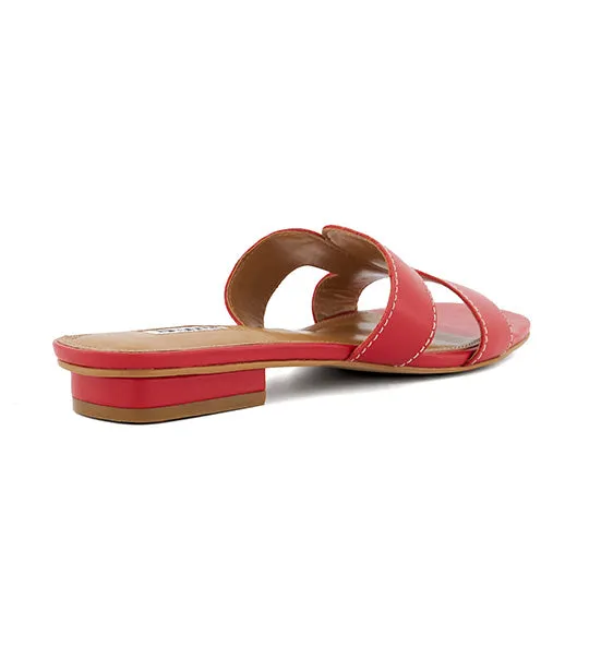 Loupe Sandal Red