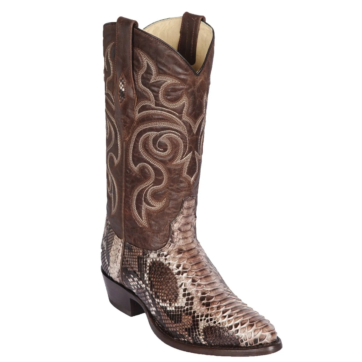 Men's Los Altos Python Medium Round Toe Boots 6057