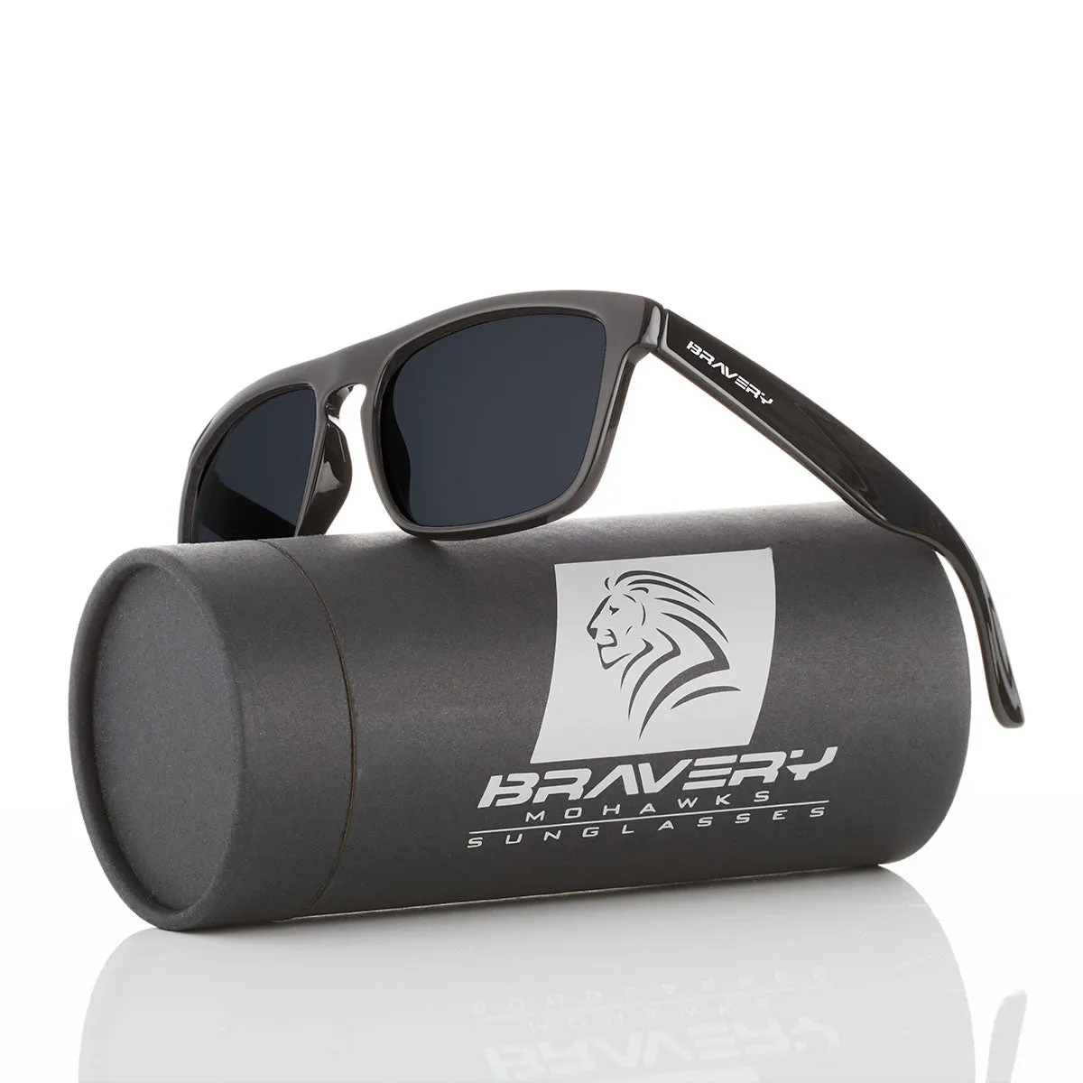 Mohawk Sunglasses- Gloss Black