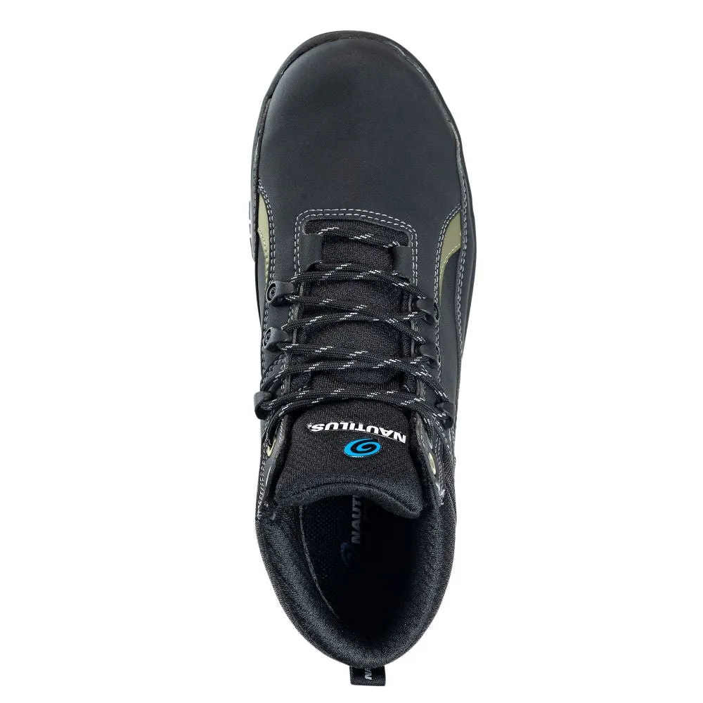 'Nautilus' Men's Urban Int. MetGuard EH SR Alloy Toe - Black / Olive