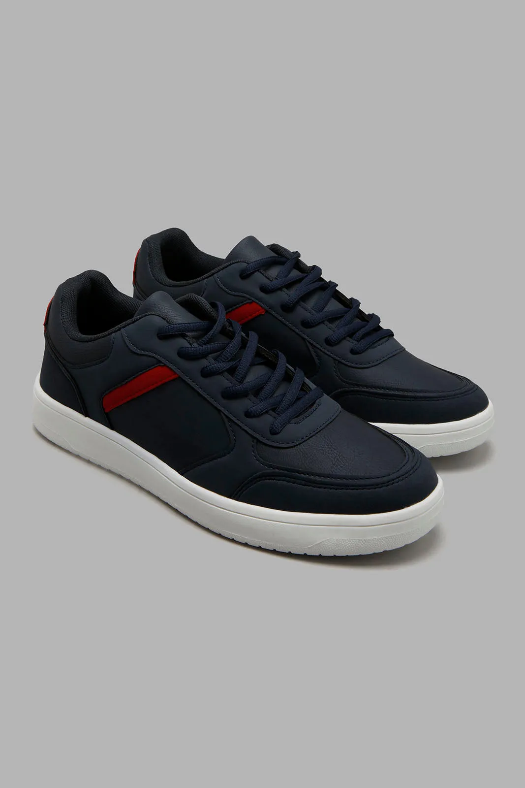 Navy Plain Skate Shoe