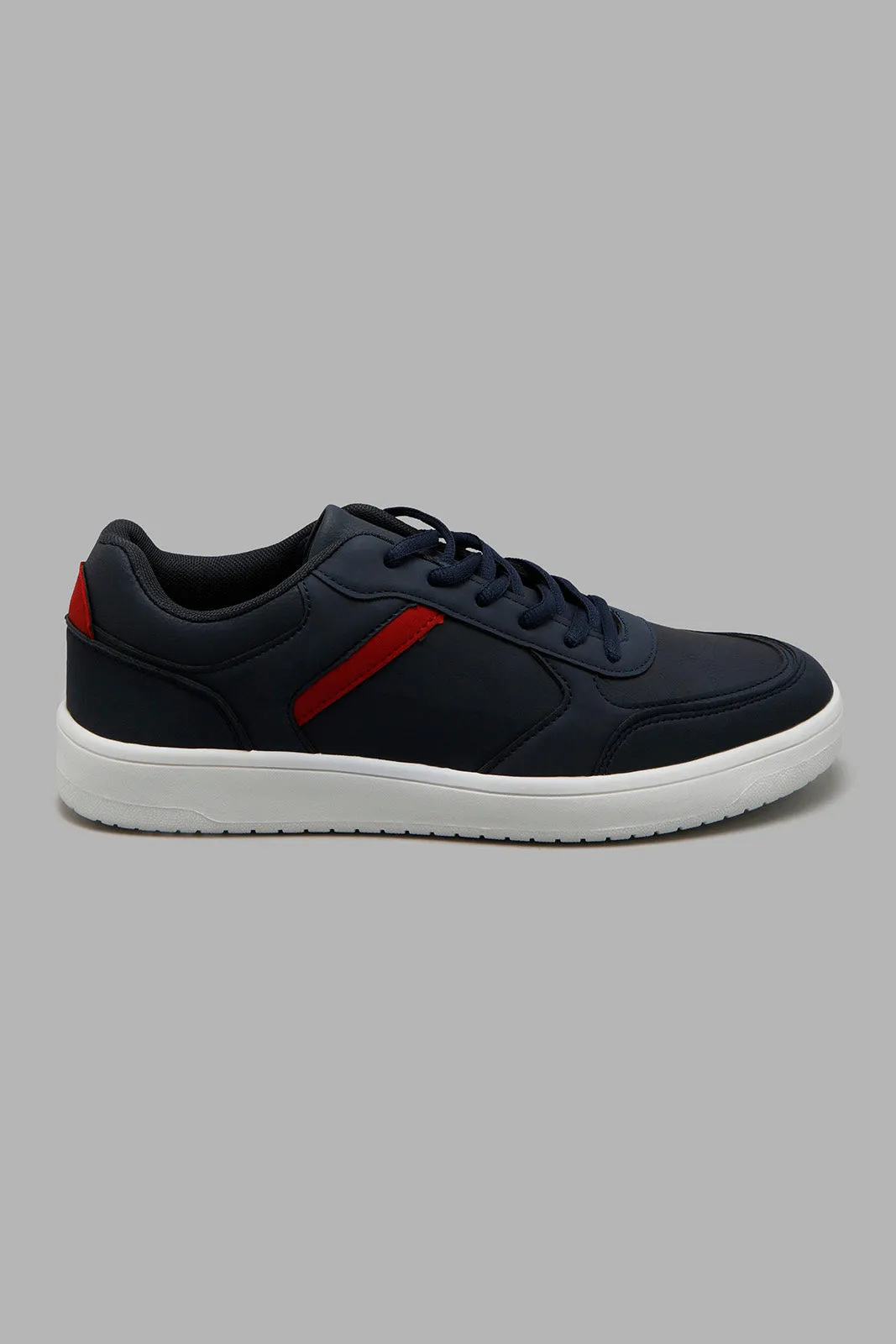 Navy Plain Skate Shoe