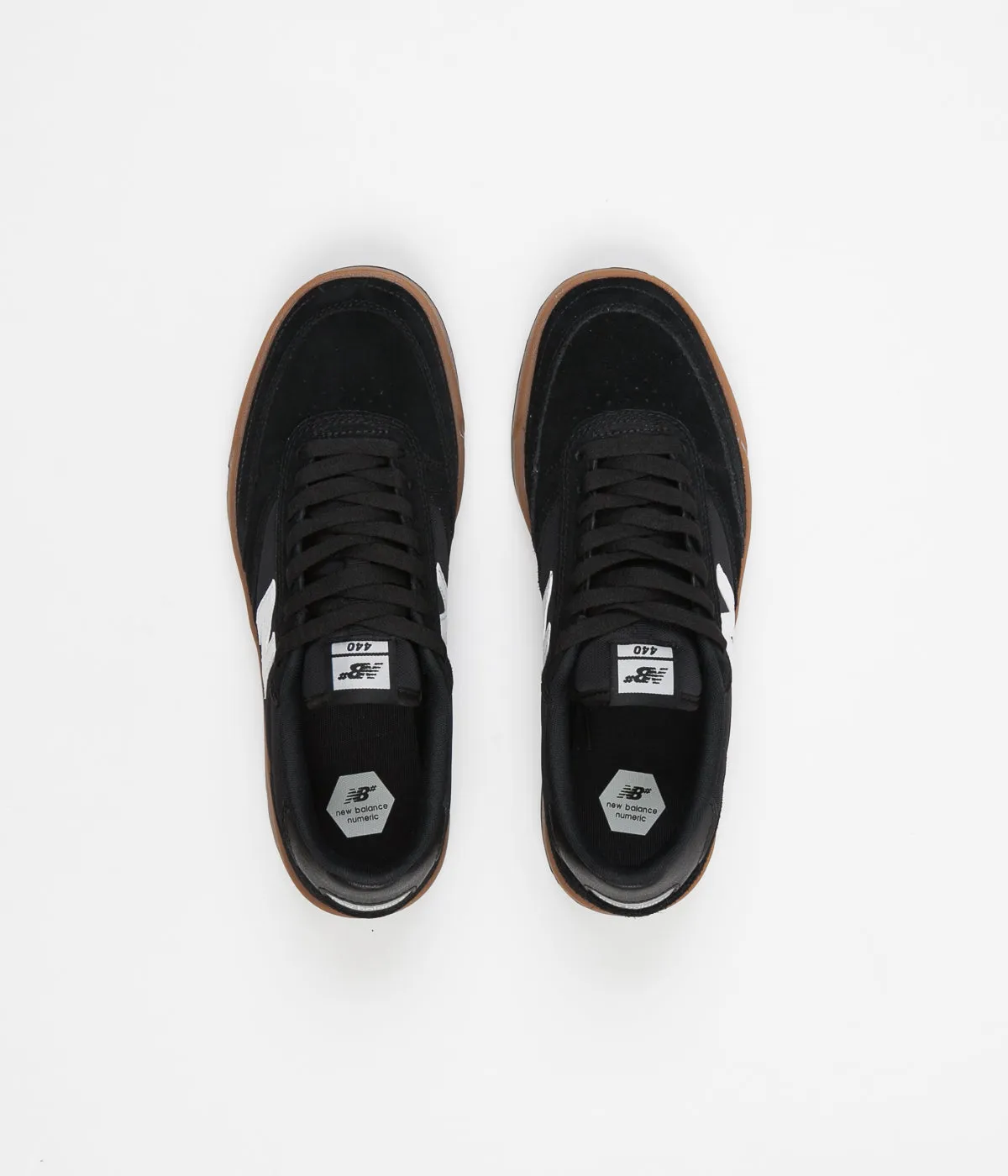 New Balance Numeric 440 Shoes - Black / Gum