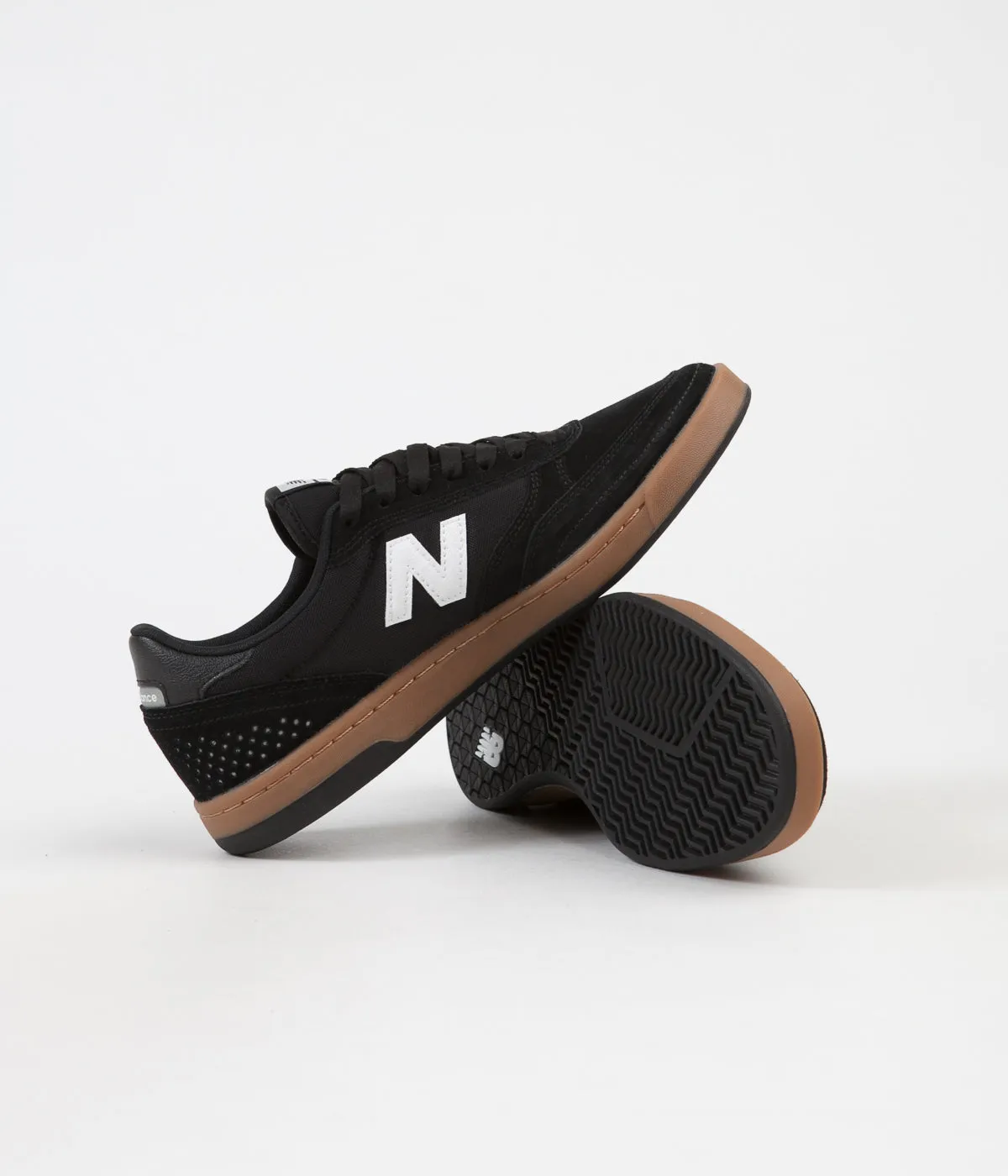 New Balance Numeric 440 Shoes - Black / Gum