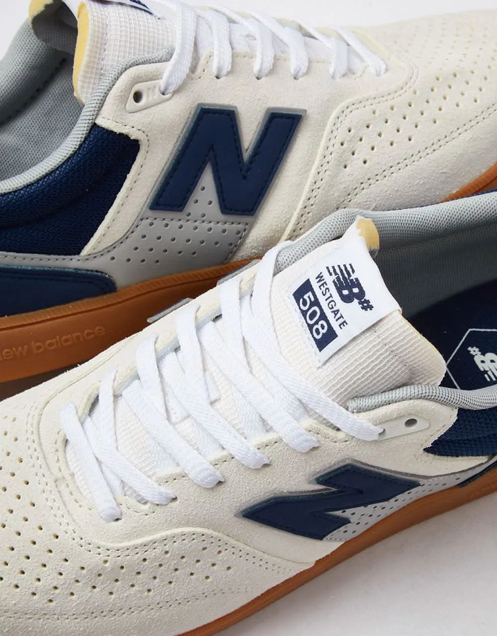 New Balance Numeric 508 Skate Shoes - Sea Salt/Navy
