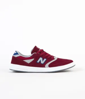 New Balance Numeric 598 Shoes - Red / Grey