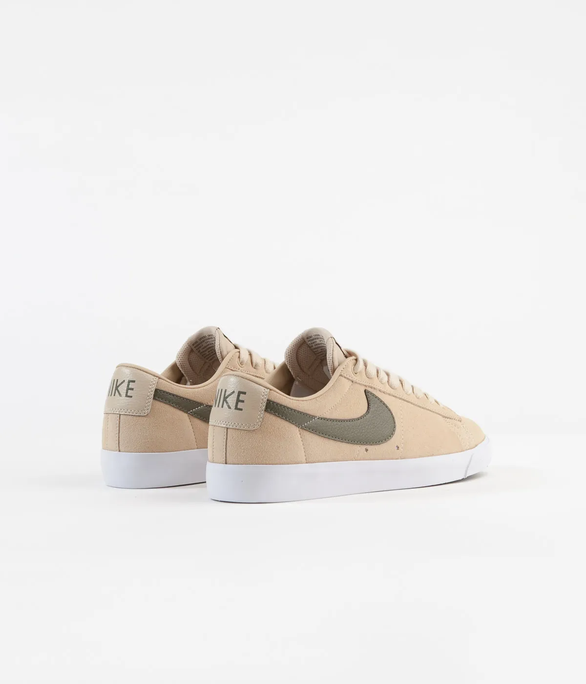 Nike SB Blazer Low GT Shoes - Desert Ore / Medium Olive