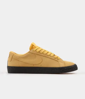 Nike SB Blazer Low Shoes - Yellow Ochre / Yellow Ochre - Black