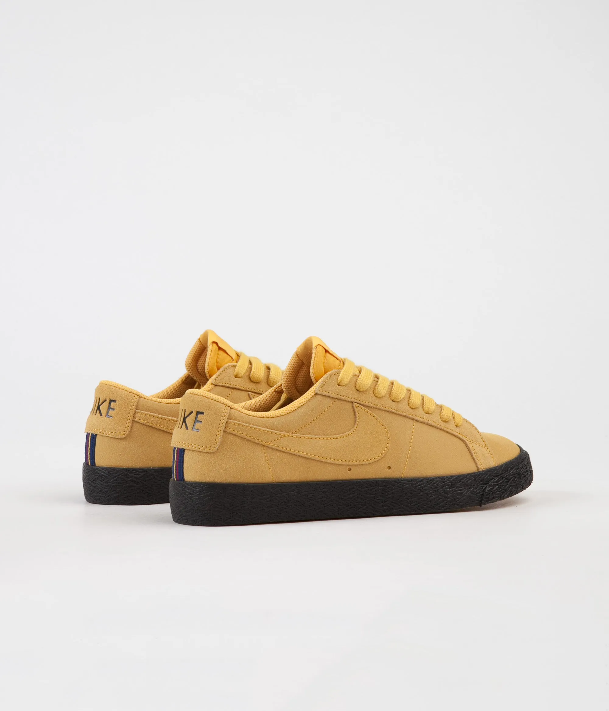 Nike SB Blazer Low Shoes - Yellow Ochre / Yellow Ochre - Black