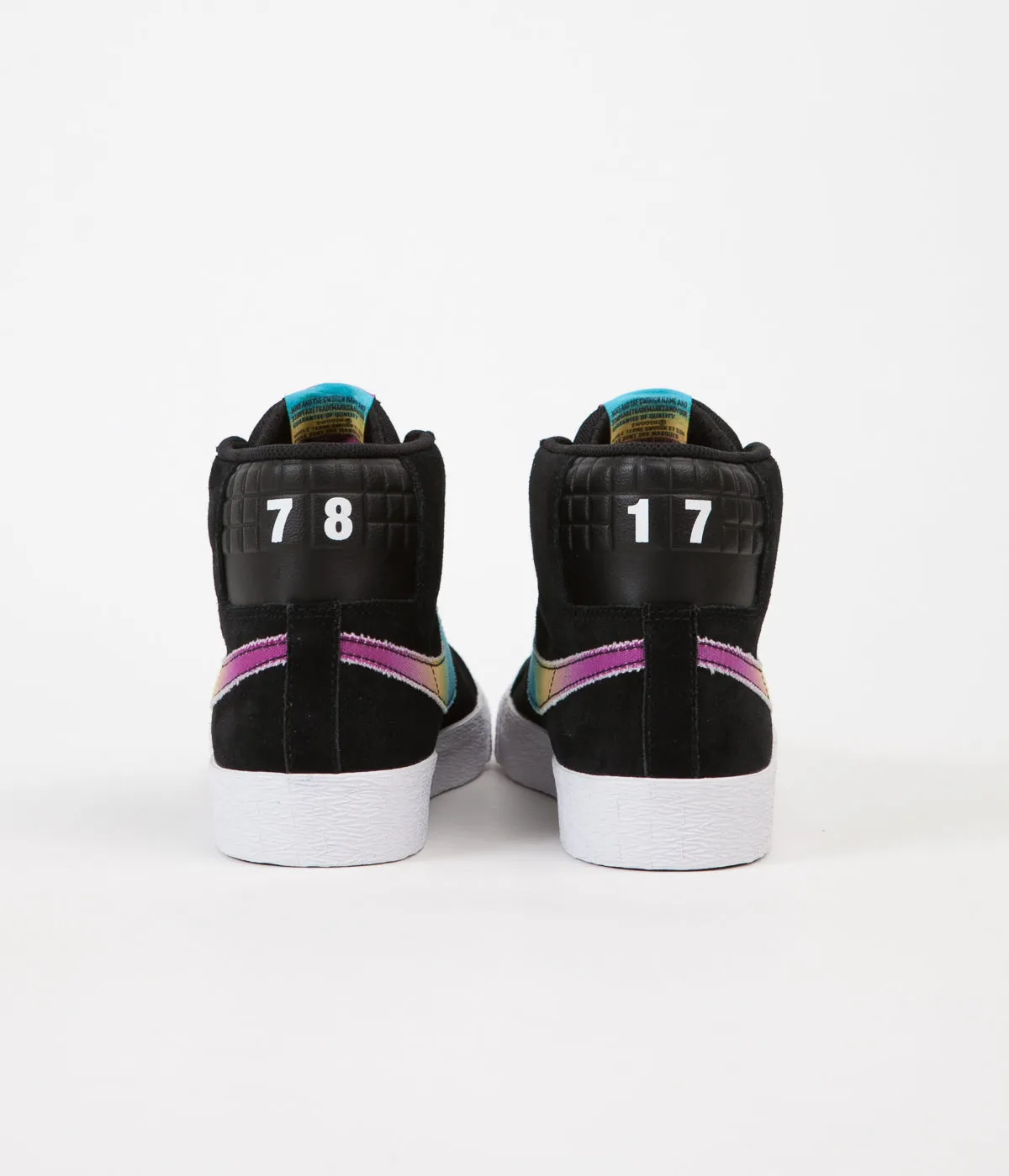 Nike SB Blazer Mid QS 'Lance Mountain' Shoes - Black / Multi Colour
