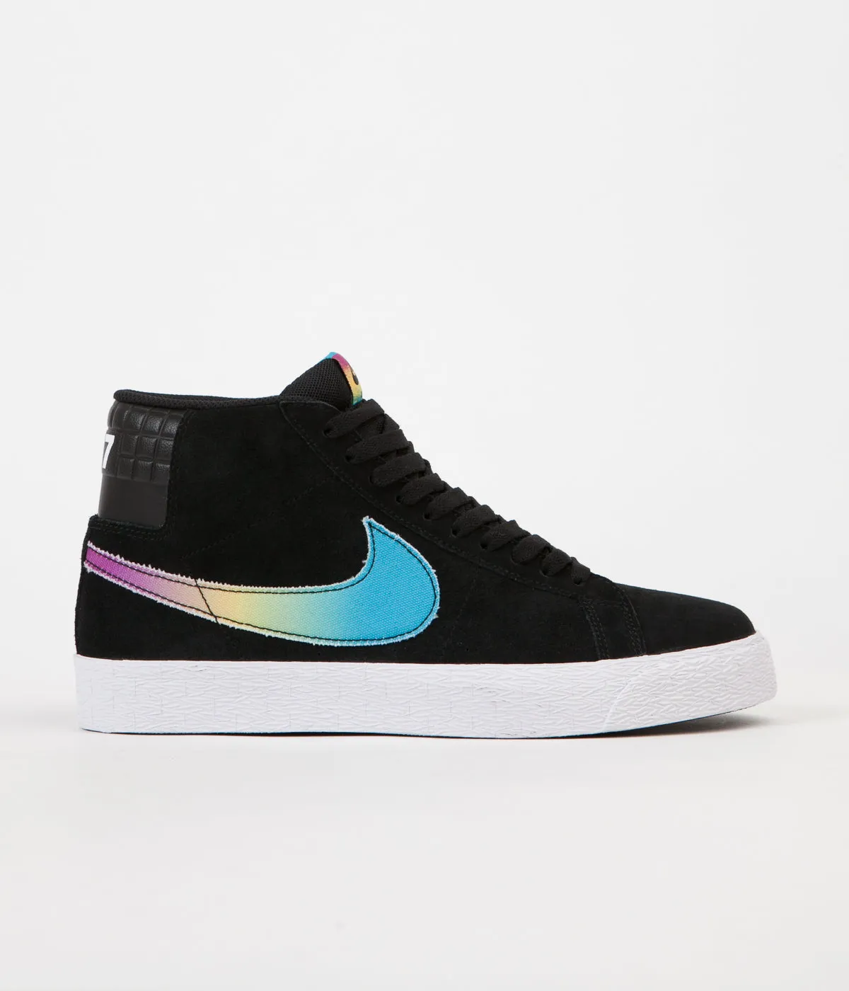 Nike SB Blazer Mid QS 'Lance Mountain' Shoes - Black / Multi Colour