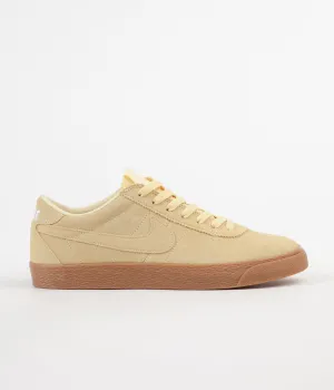 Nike SB Bruin Premium SE Shoes - Lemon Wash / Lemon Wash - White