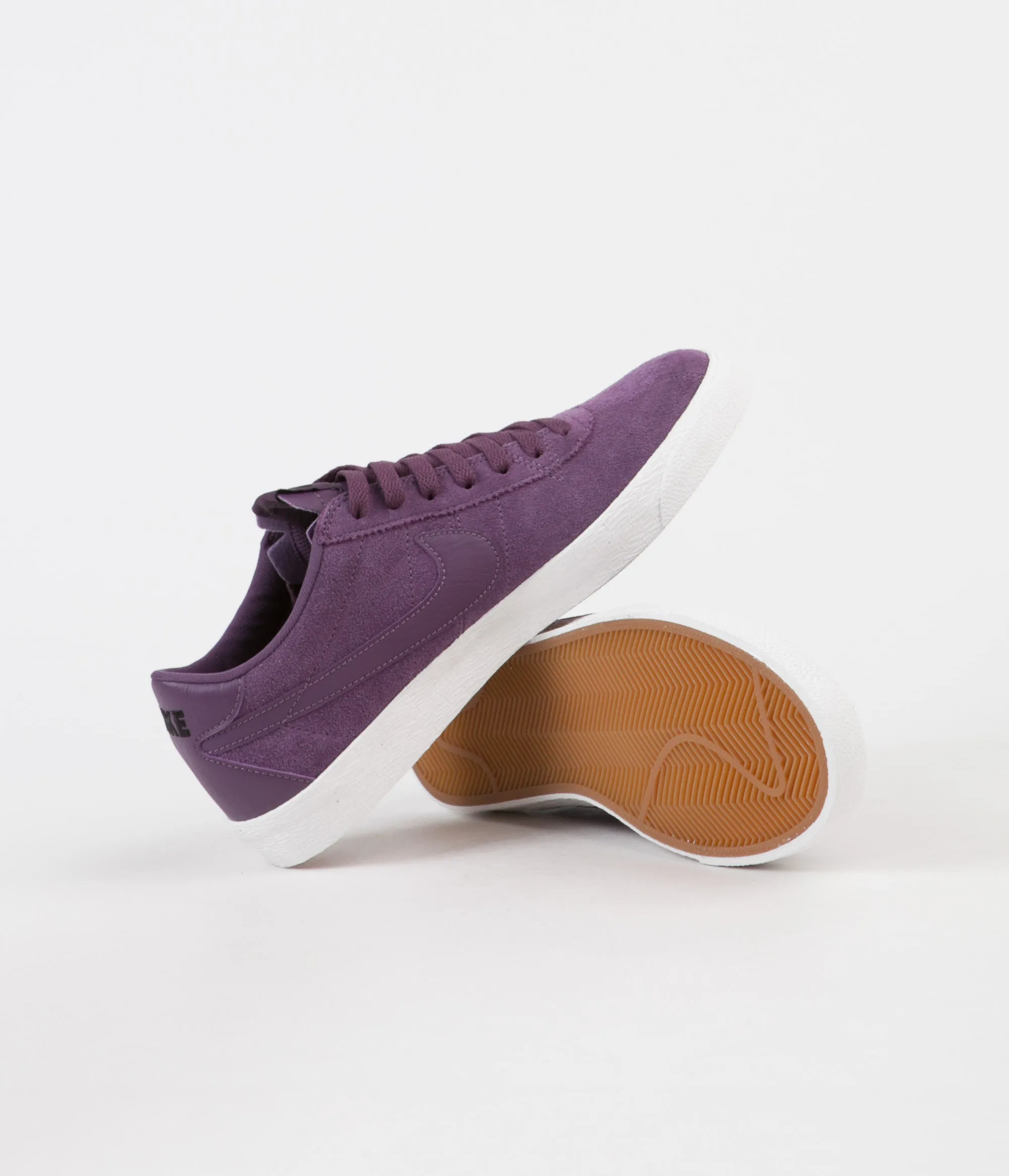 Nike SB Bruin Premium SE Shoes - Pro Purple / Pro Purple - Summit White