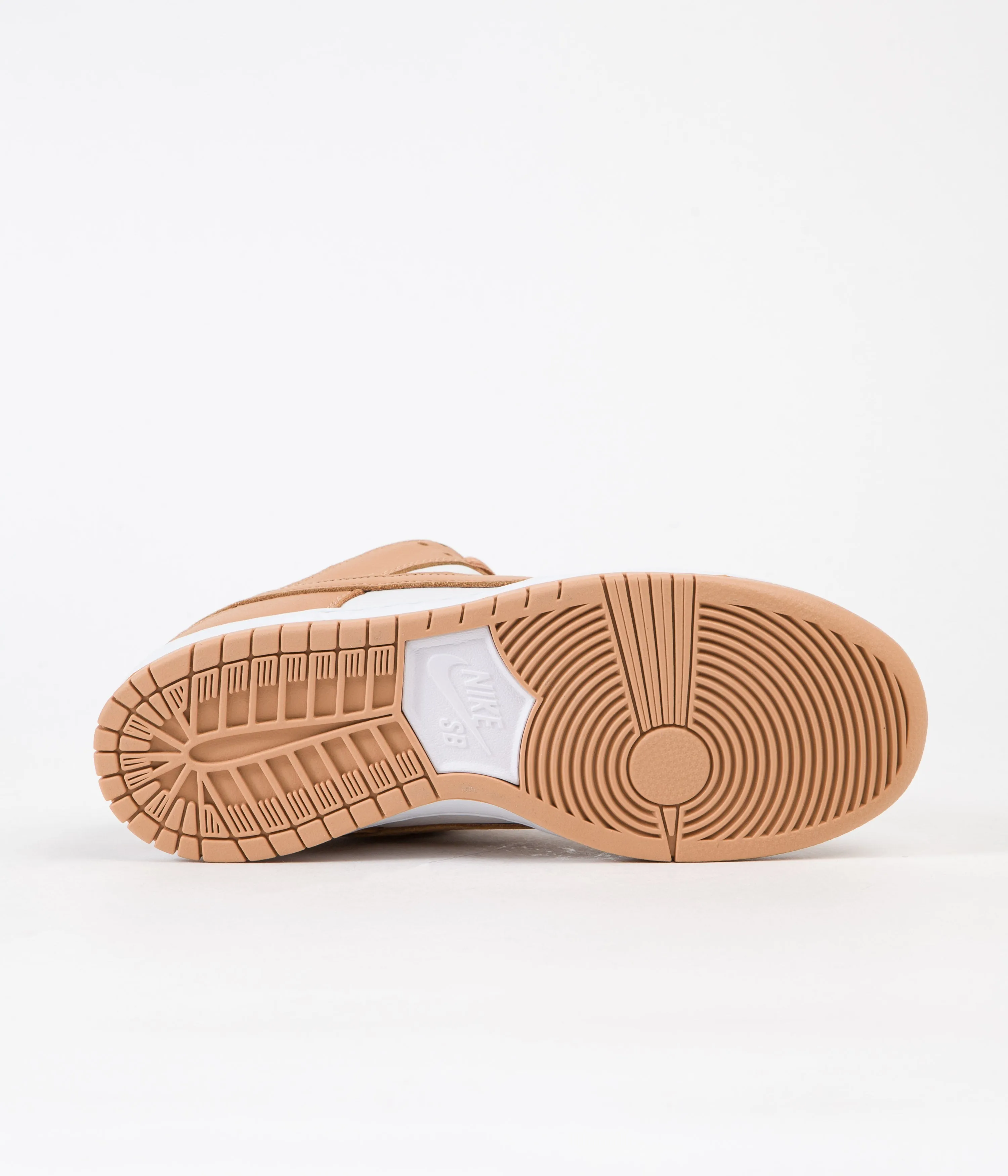 Nike SB Dunk Low Pro Orange Label Shoes - Light Cognac / Light Cognac - White - Light Cognac