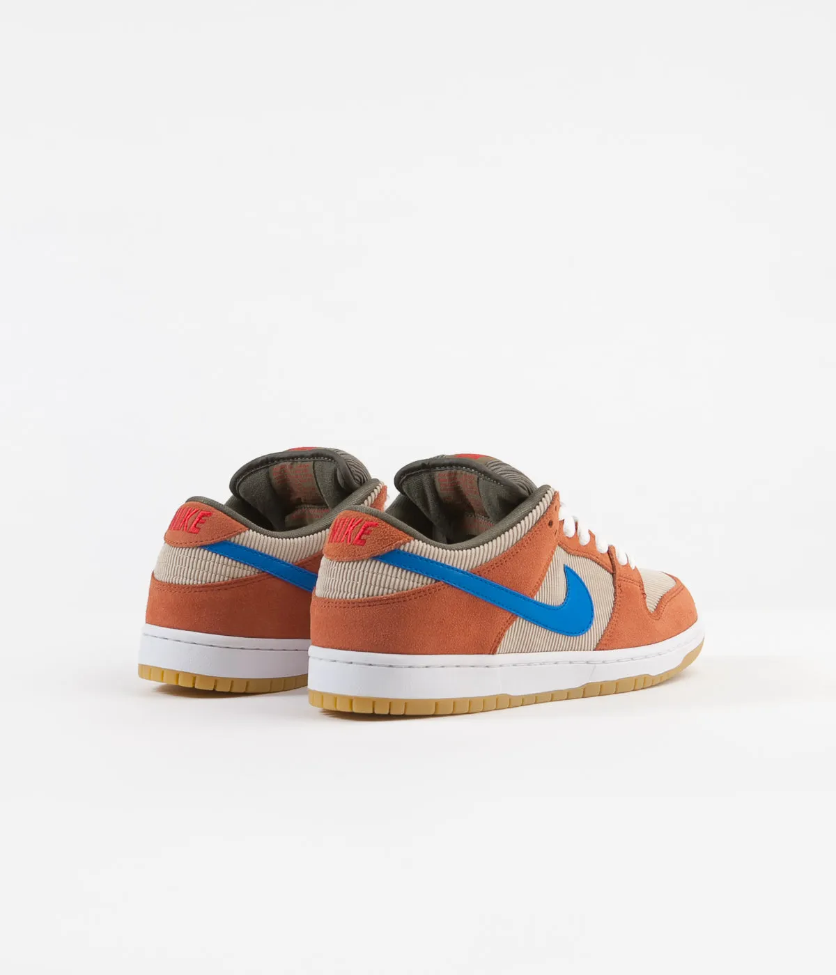 Nike SB Dunk Low Pro Shoes - Dusty Peach / Photo Blue - Desert Ore