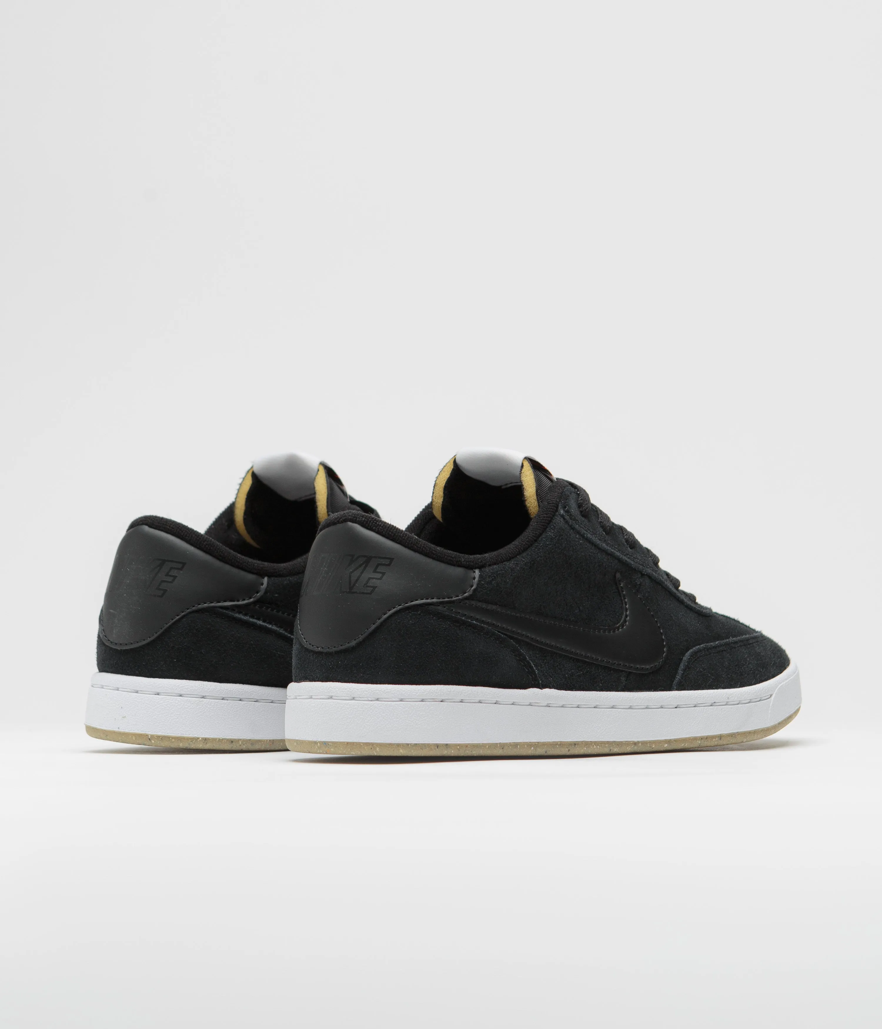 Nike SB FC Classic Shoes - Black / Black - White - Vivid Orange