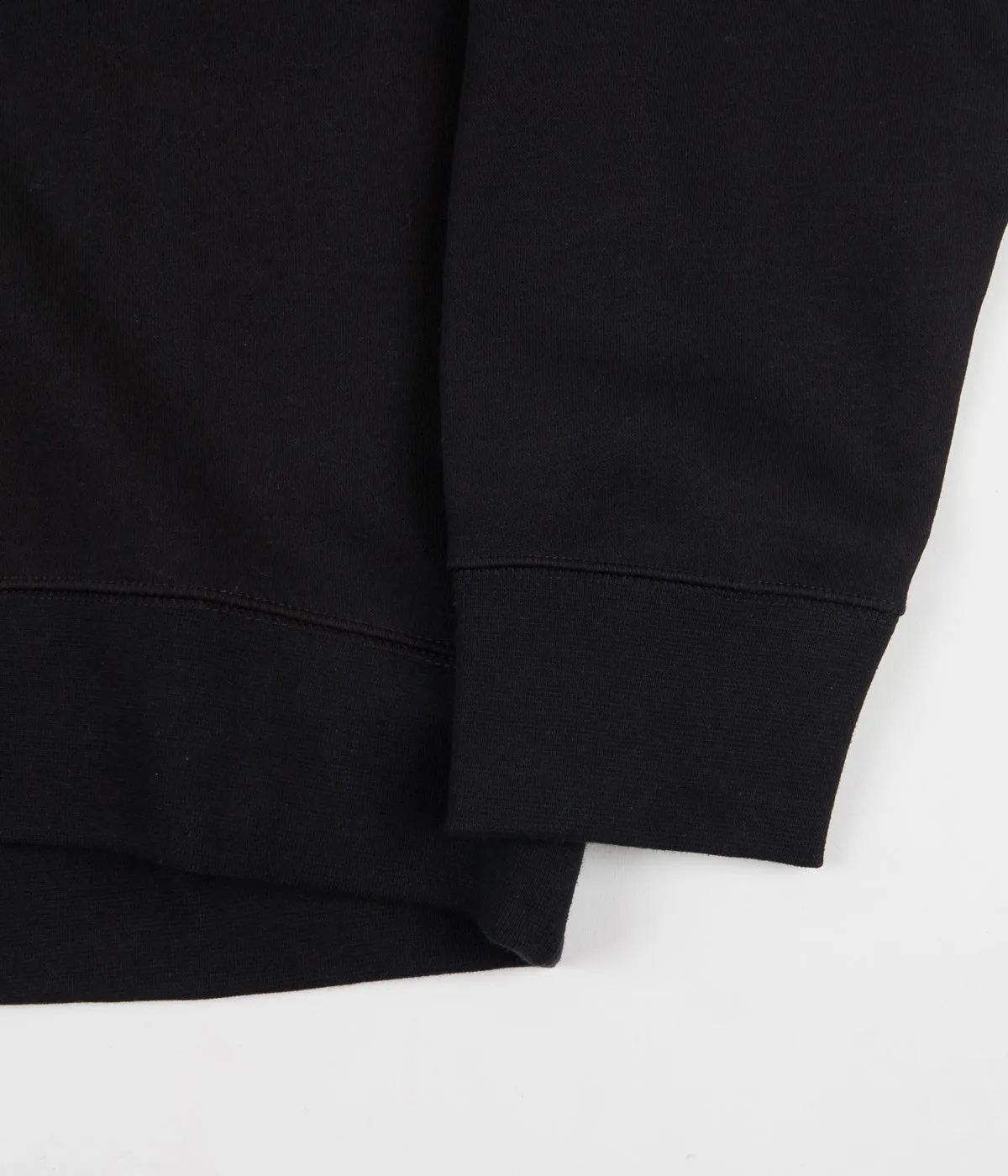 Nike SB Fleece Triple Stack Crewneck Sweatshirt - Black / Blue Stardust