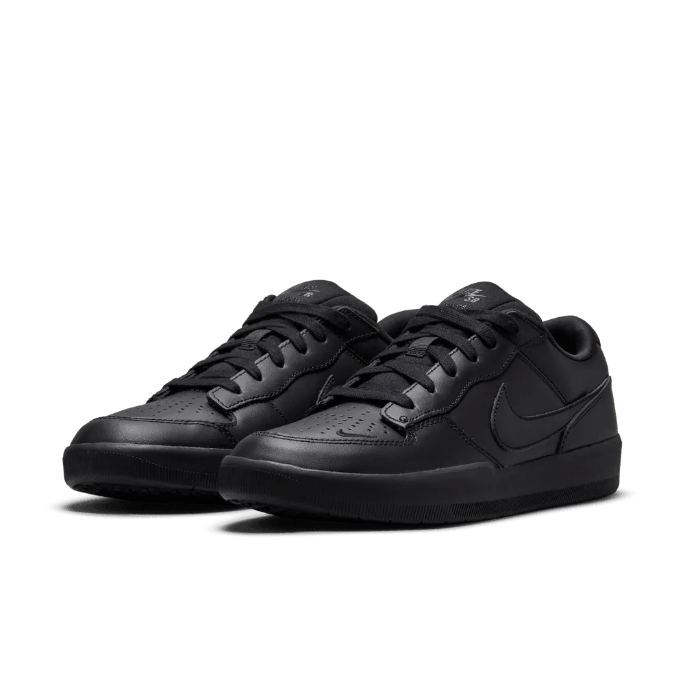 Nike SB Force 58 Premium Leather Black Black