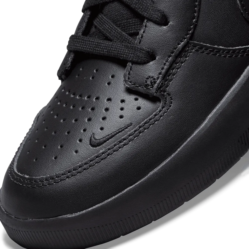 Nike SB Force 58 Premium Leather Black Black