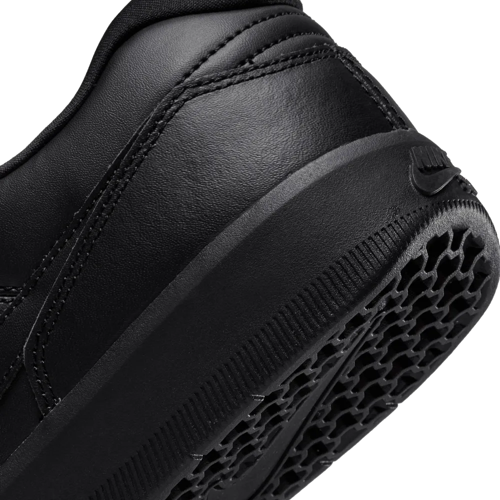 Nike SB Force 58 Premium Leather Black Black