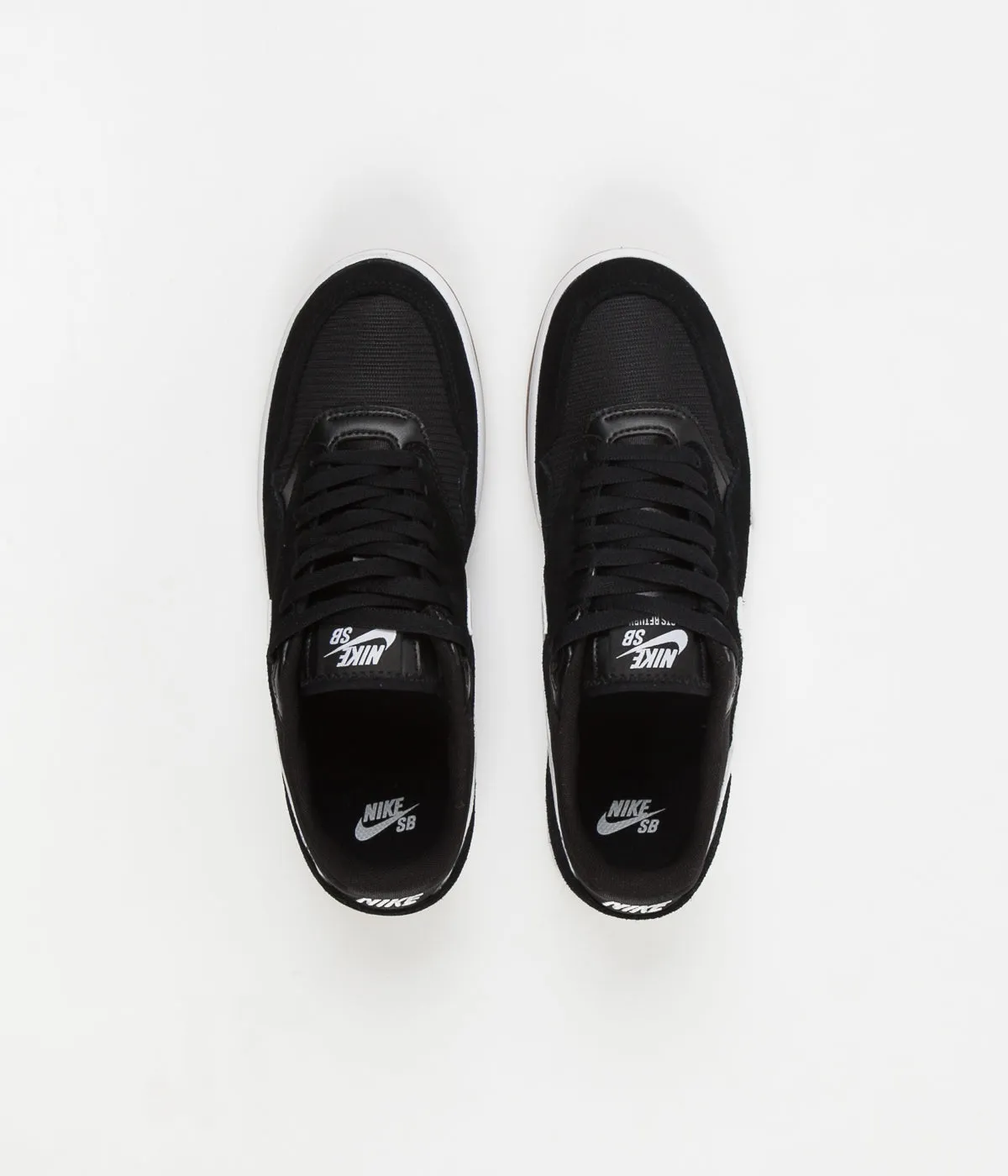 Nike SB GTS Return Shoes - Black / White - Black - Gum Light Brown