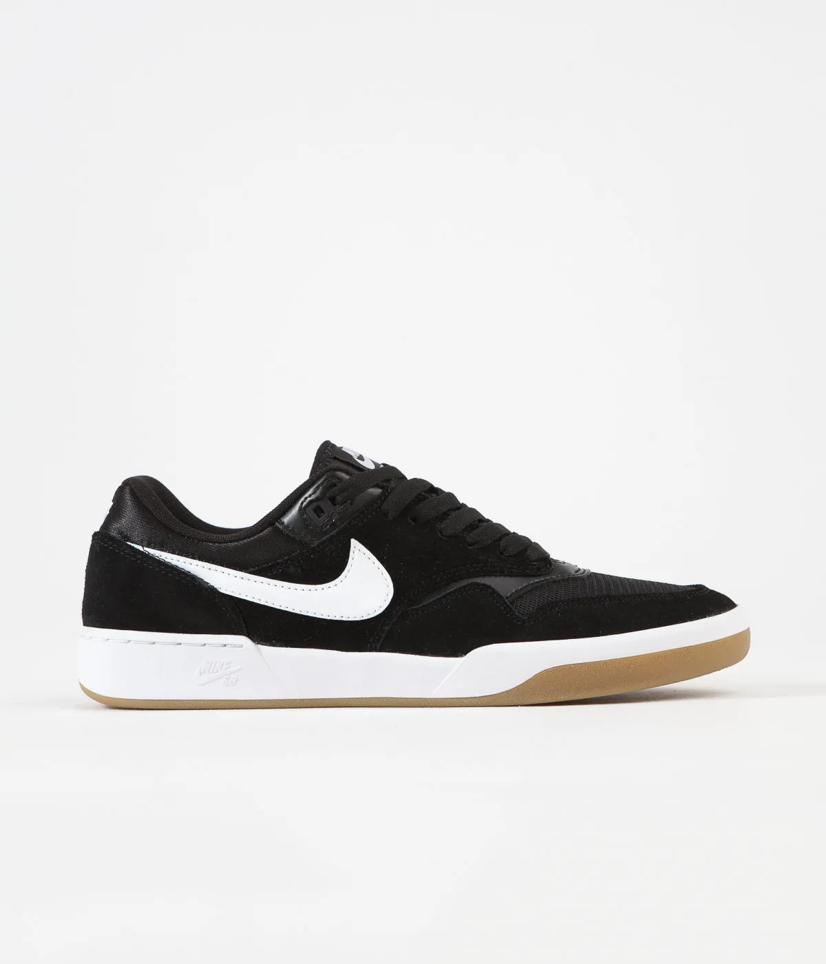 Nike SB GTS Return Shoes - Black / White - Black - Gum Light Brown