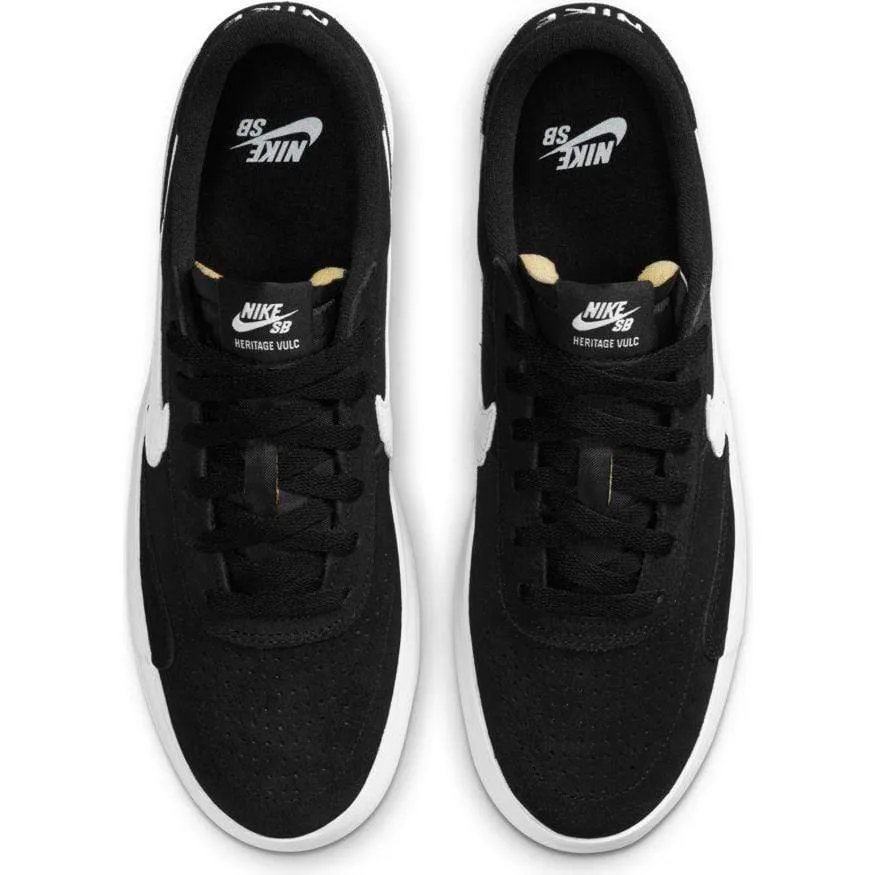 Nike SB Heritage Vulc Black White