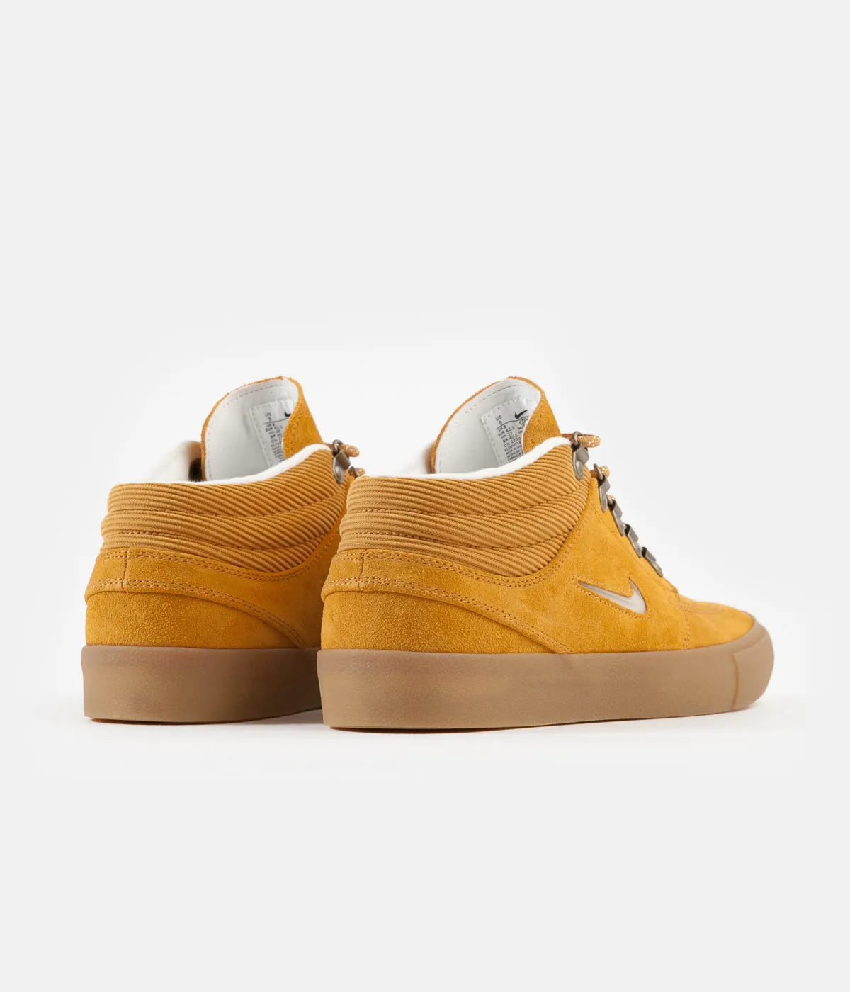 Nike SB Janoski Mid Remastered Premium Shoes - Chutney / White - Chutney - Gum Light Brown