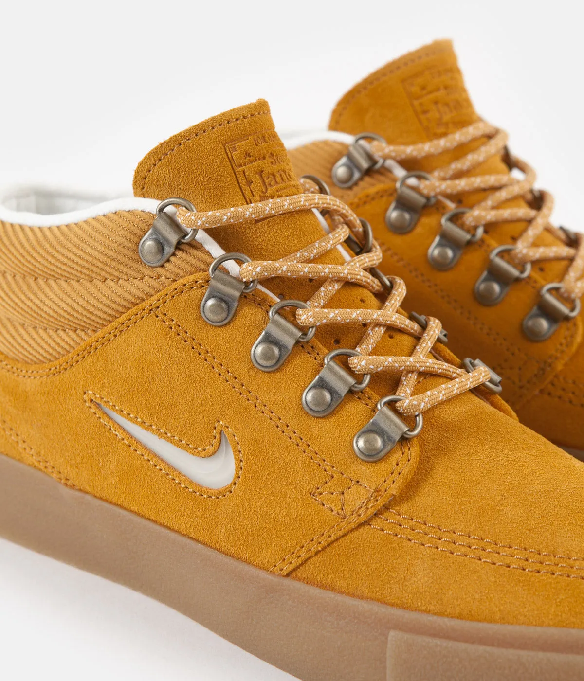 Nike SB Janoski Mid Remastered Premium Shoes - Chutney / White - Chutney - Gum Light Brown