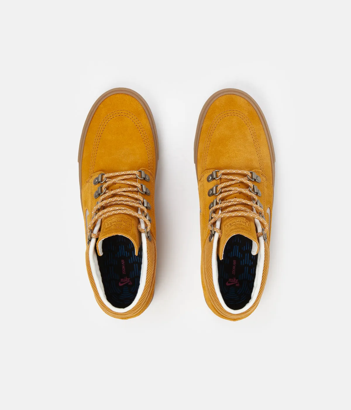 Nike SB Janoski Mid Remastered Premium Shoes - Chutney / White - Chutney - Gum Light Brown