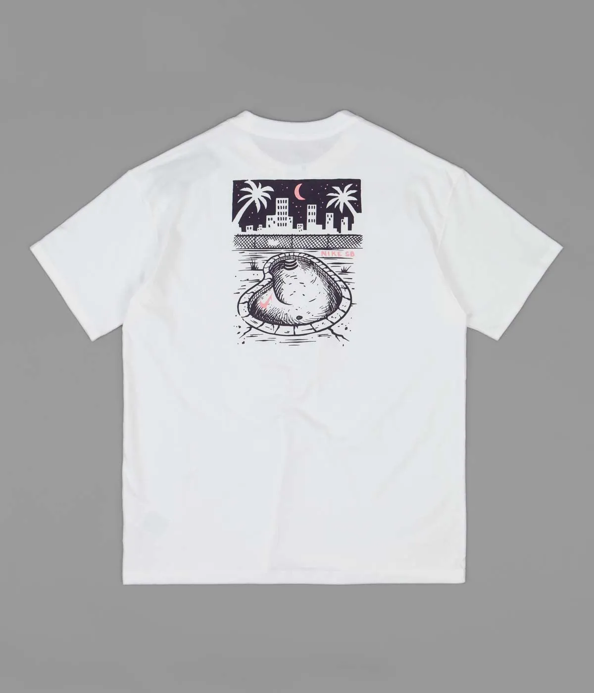 Nike SB Midnight T-Shirt - White