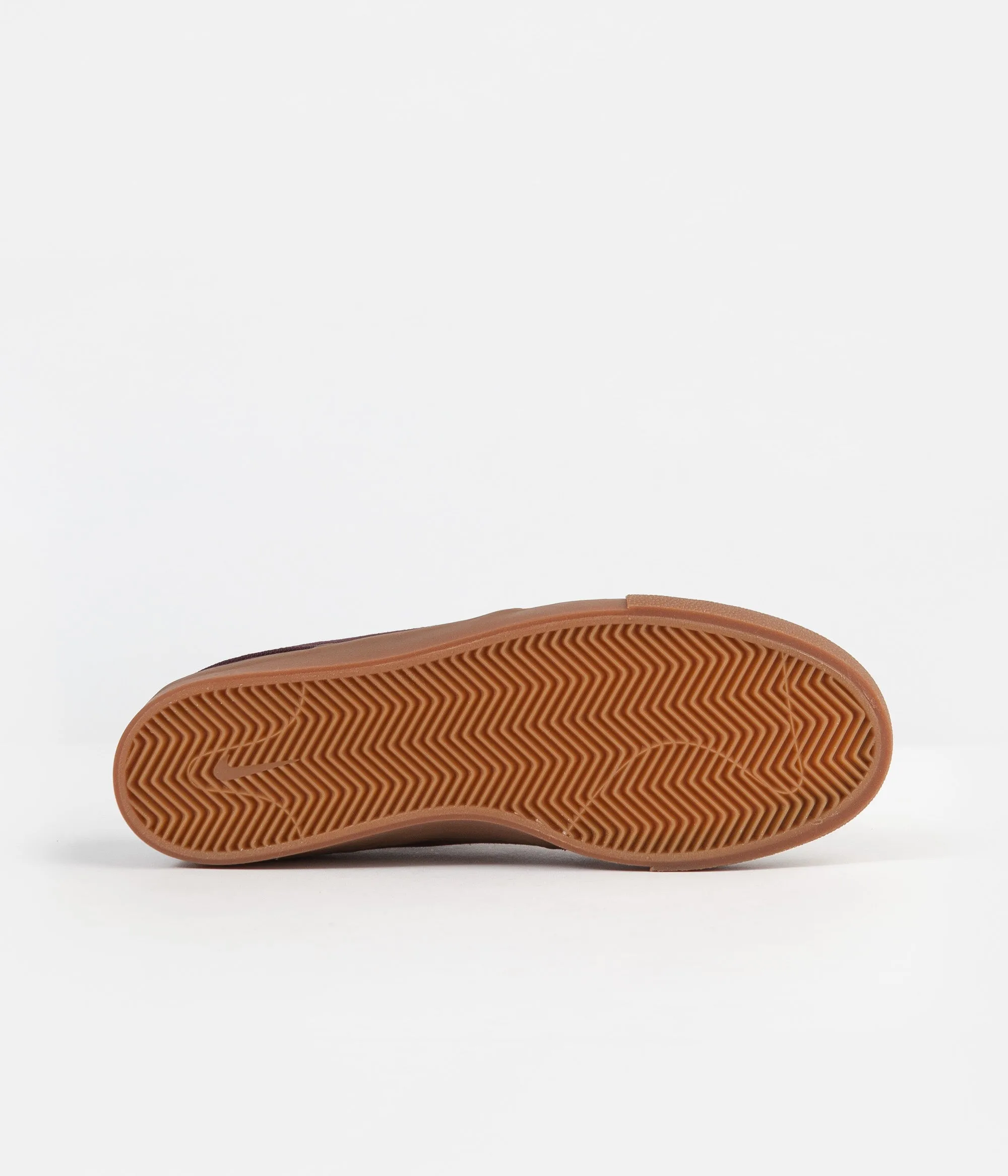 Nike SB Stefan Janoski Canvas Remastered Shoes - Mahogany / White - Gum Light Brown