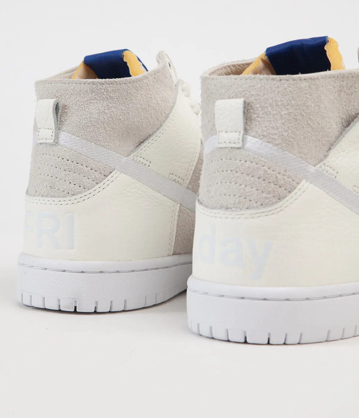 Nike SB x Soulland Dunk High Pro Shoes - Sail / Game Royal - White