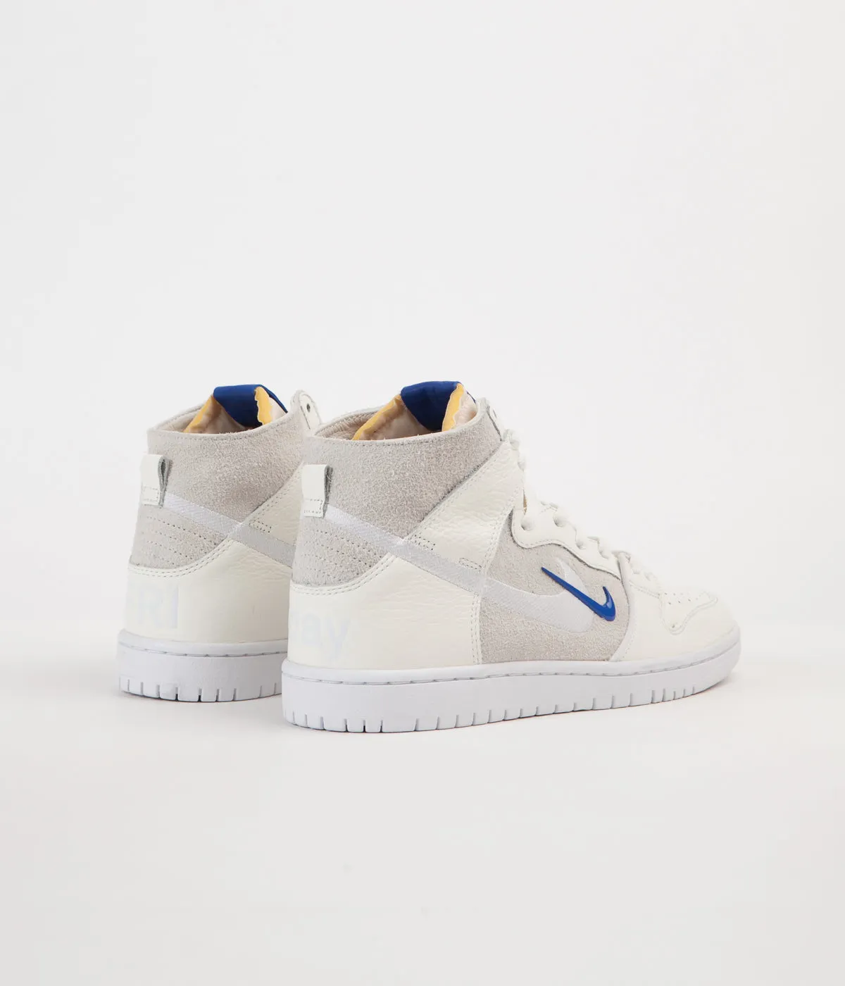 Nike SB x Soulland Dunk High Pro Shoes - Sail / Game Royal - White