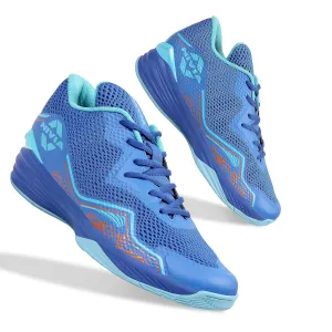 Nivia Warrior 2.0 Basketball Shoes with Soft Cushion EVA Inner Insole (Blue)