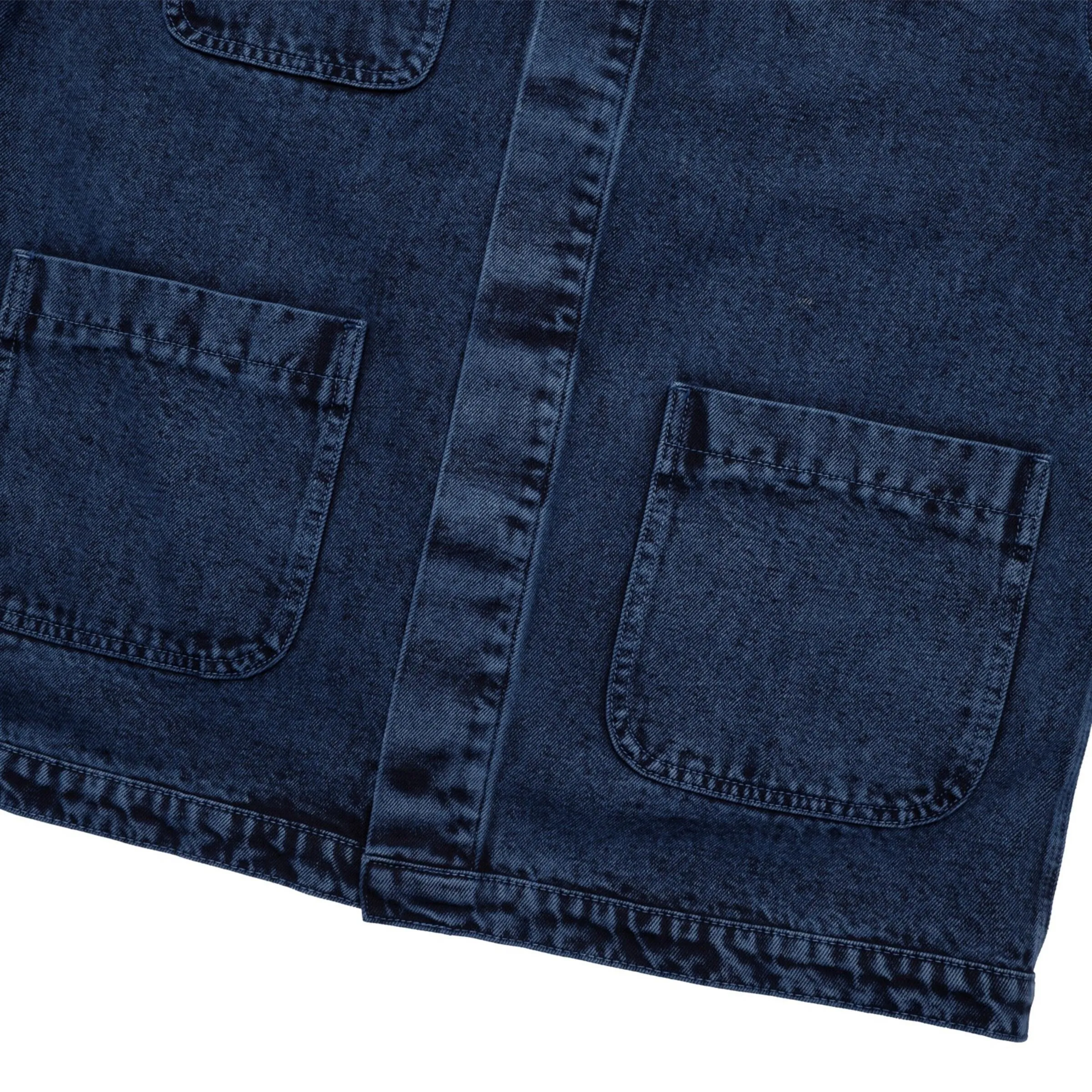 Pass-Port Workers Club Painters Jacket Over-Dye Navy