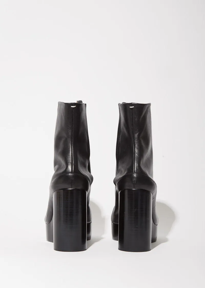 Platform Tabi Wedge Boot