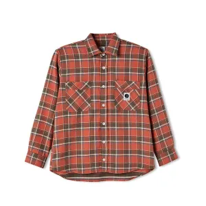 Polar Skate Co Flannel Shirt - Orange