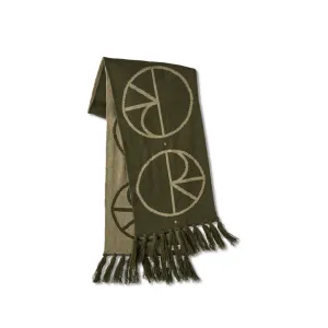 Polar Skate Stroke Logo Scarf - Olive