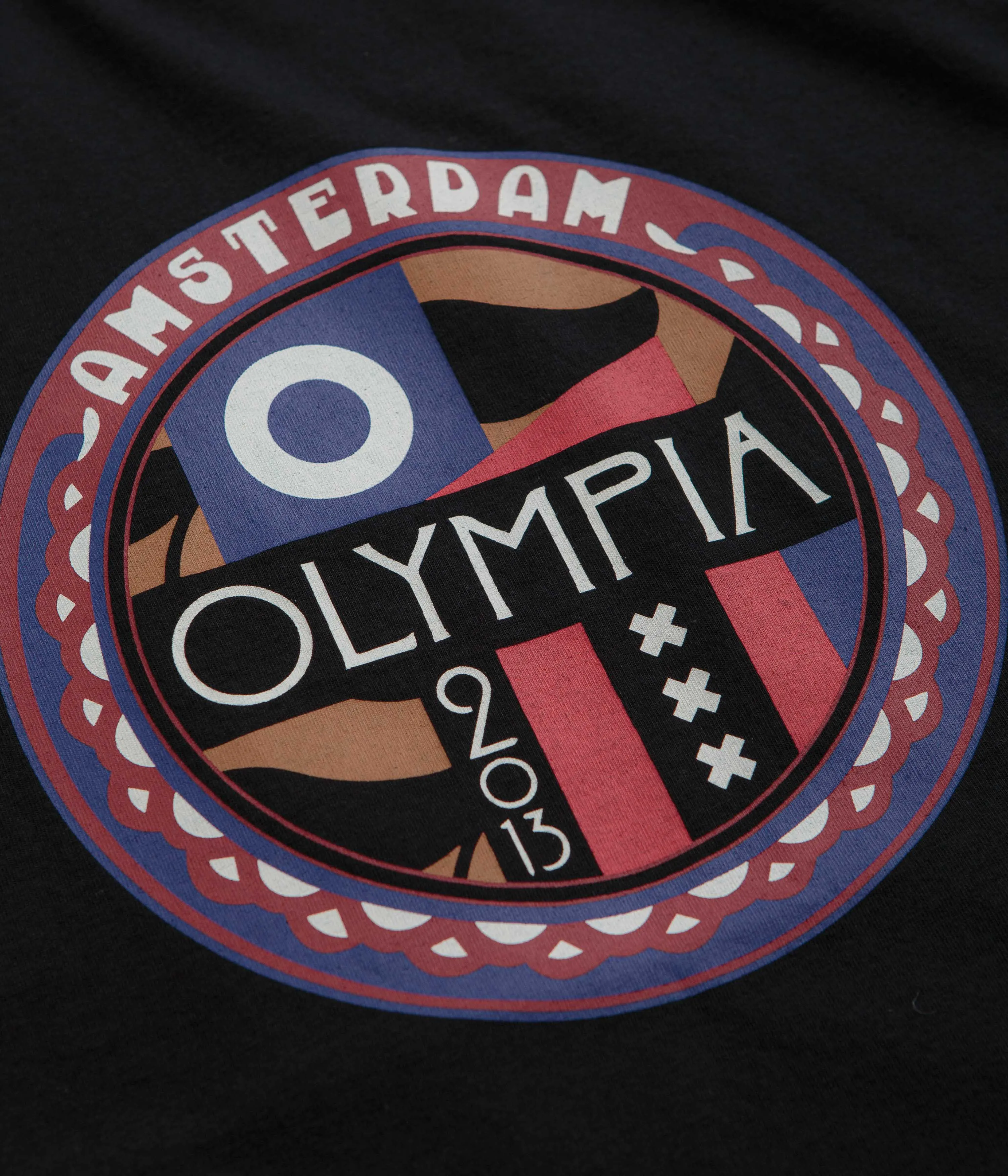 Pop Trading Company Olympia T-Shirt - Black
