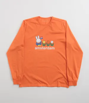 Pop Trading Company x Miffy Amsterdam Long Sleeve T-Shirt - Red