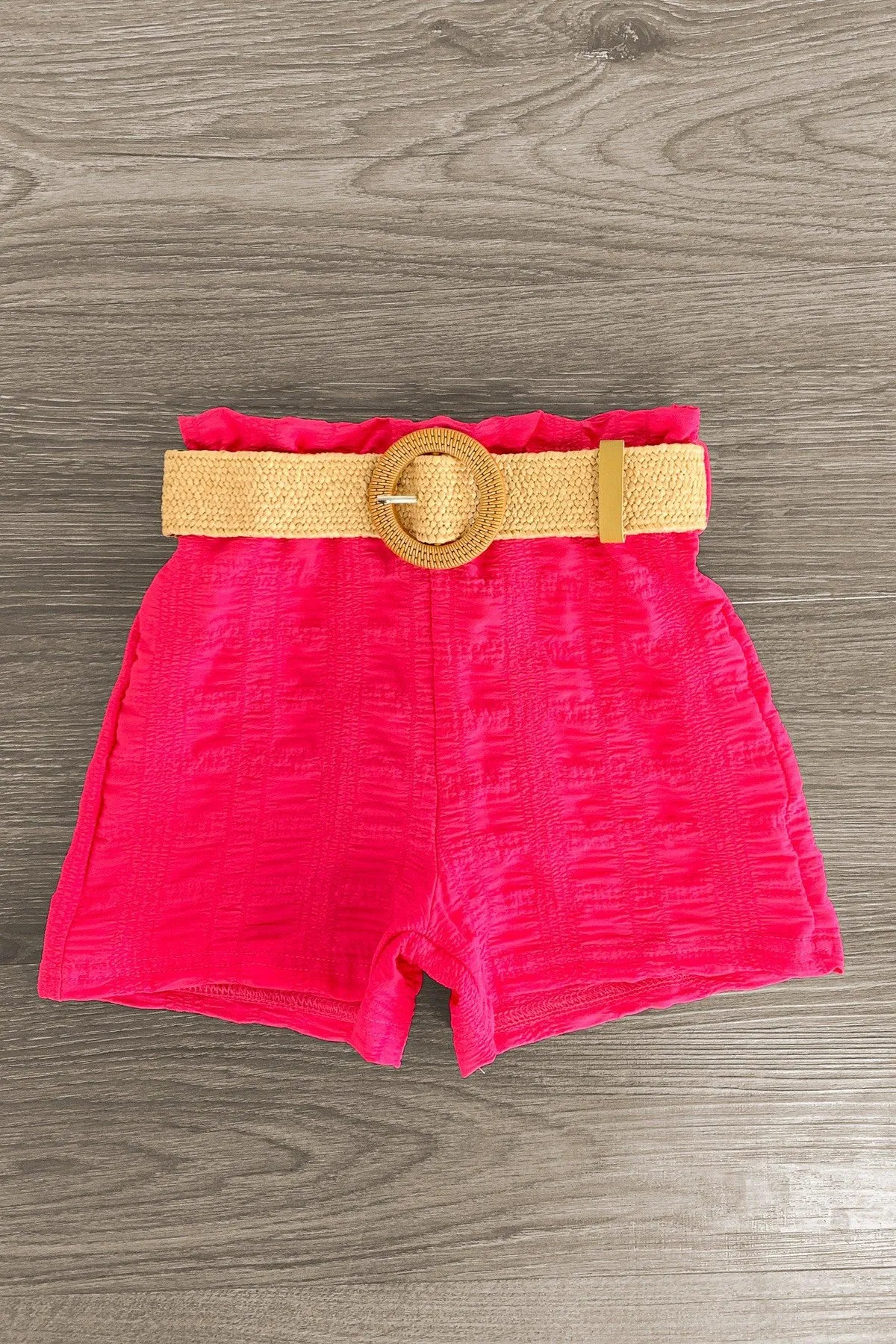 "Be The Change" Hot Pink Short Set