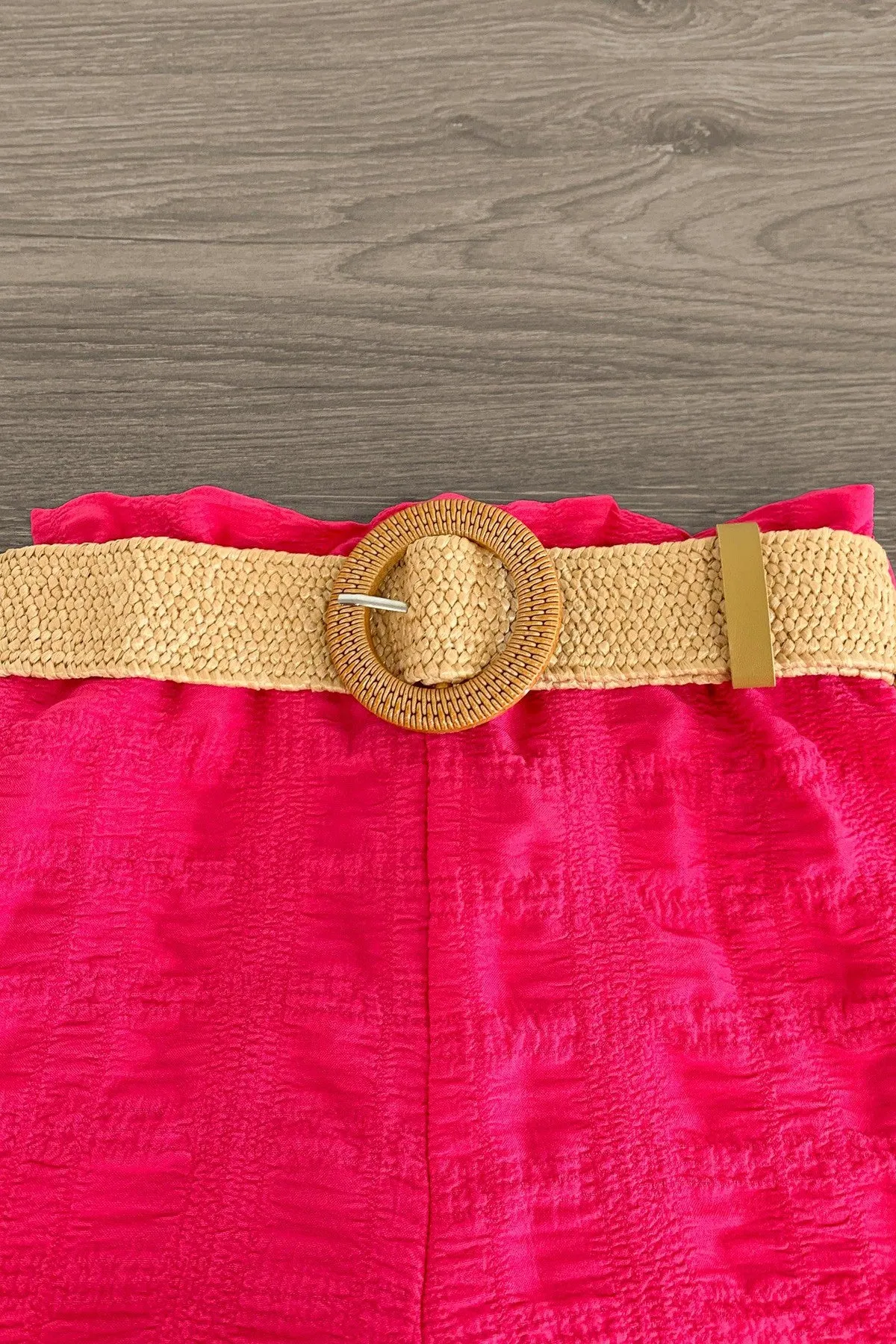 "Be The Change" Hot Pink Short Set