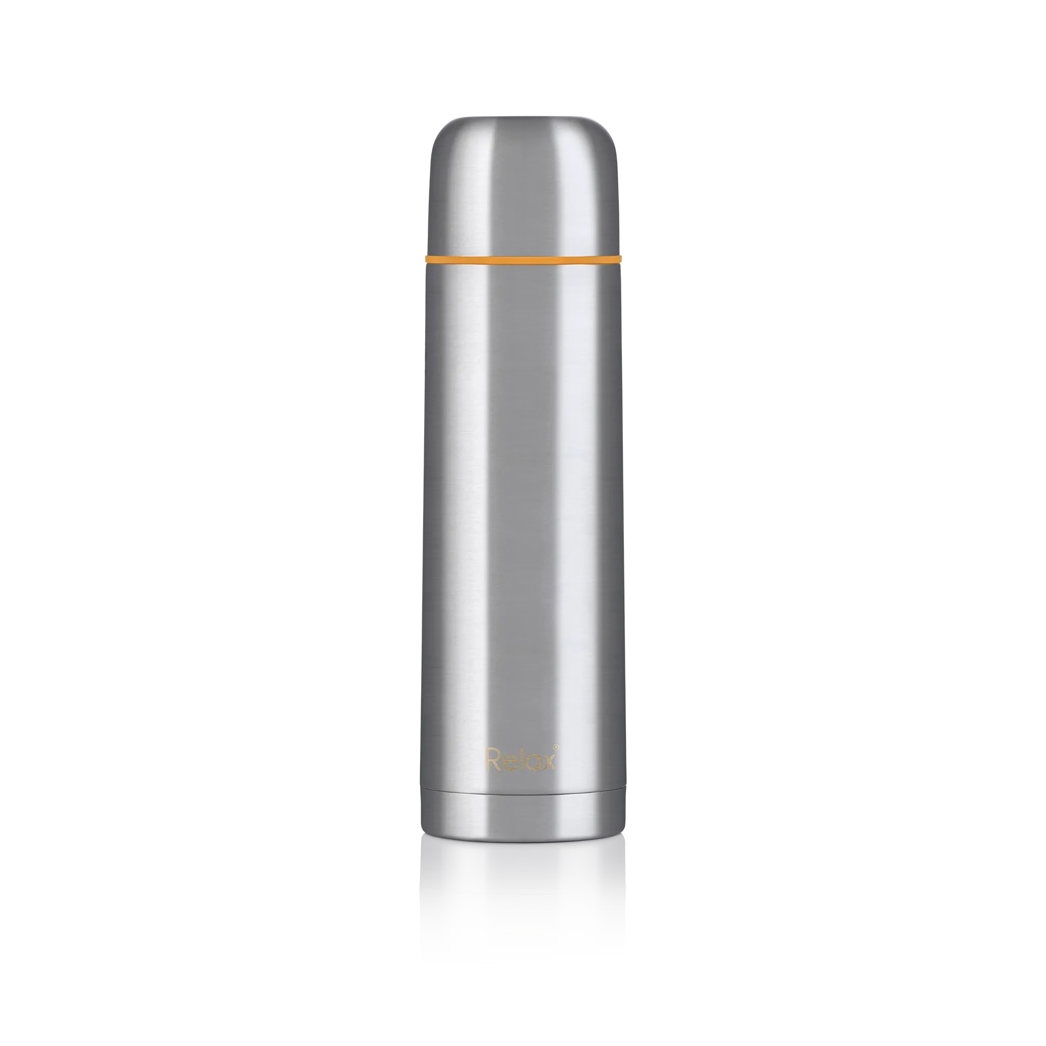 RELAX 1000ML UTILITAIRE STAINLESS STEEL THERMAL FLASK - ORANGE