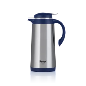 RELAX 1300ML VERRA STAINLESS STEEL THERMAL CARAFE - BLUE (D4100 SERIES)