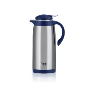 RELAX 1600ML VERRA STAINLESS STEEL THERMAL CARAFE - BLUE (D4100 SERIES)