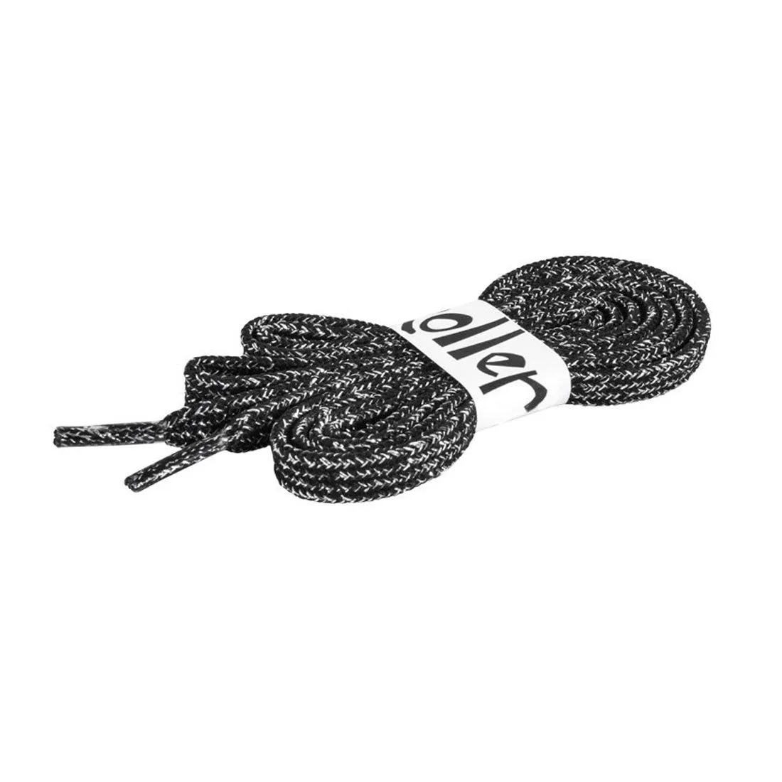 Rio Roller Laces - Black Glitter