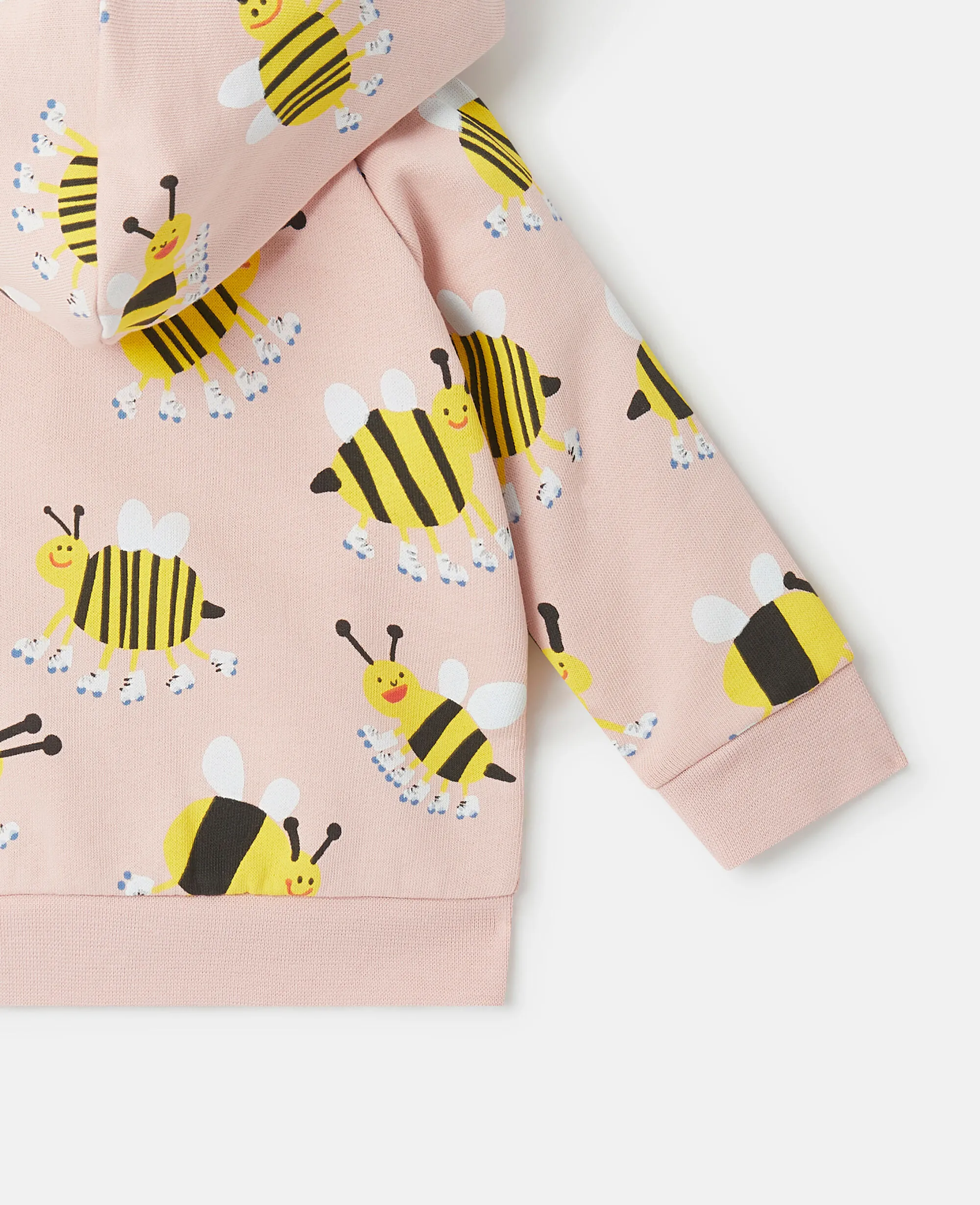 Roller Skate Bumblebee Zip Hoodie