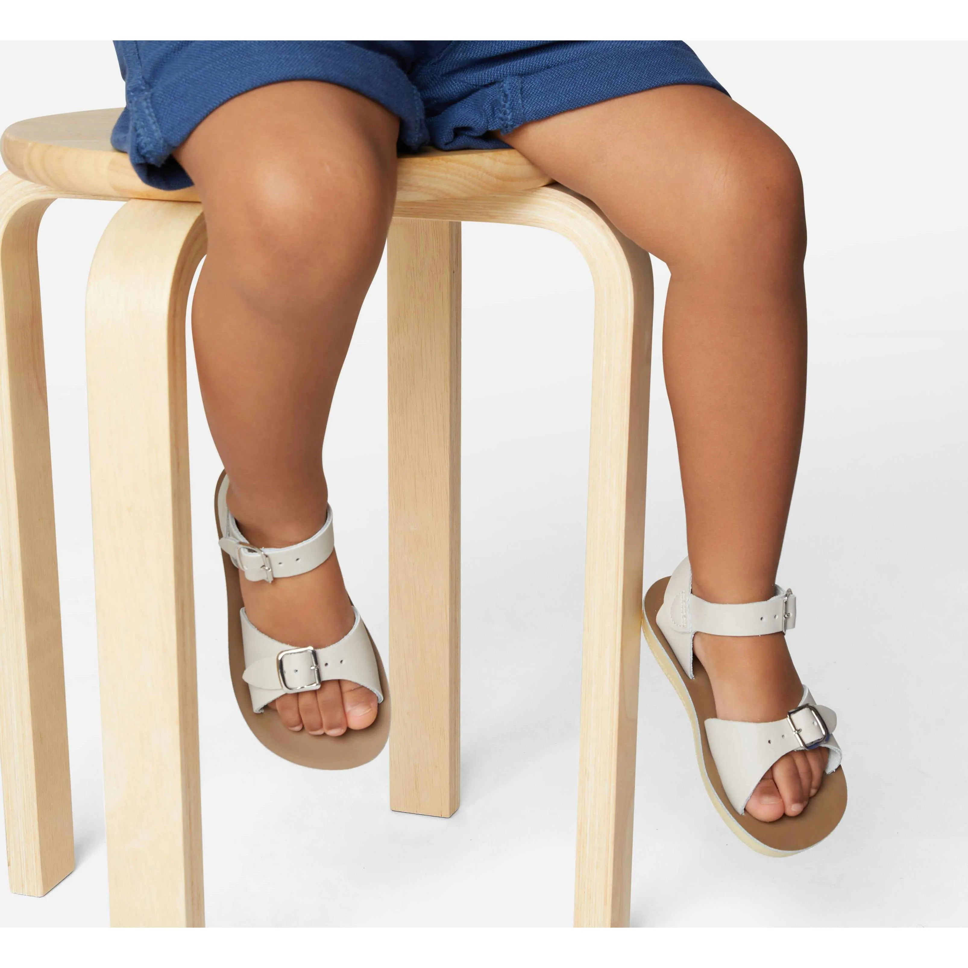 Saltwater Surfer Sandals - Stone - Kids